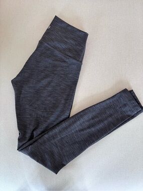 Lululemon Wunder Under High-Rise Tight 28"  grey charcoal 6 S